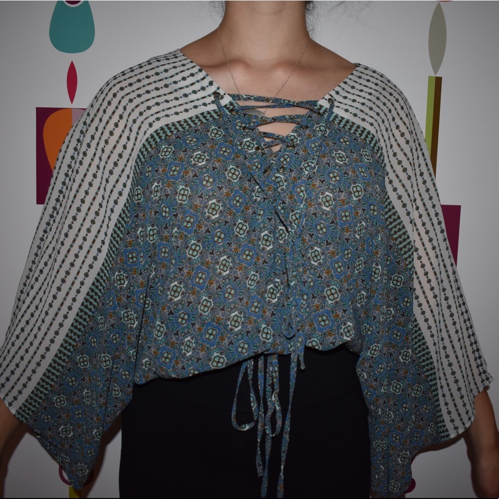 Forever 21 flowy boho shirt